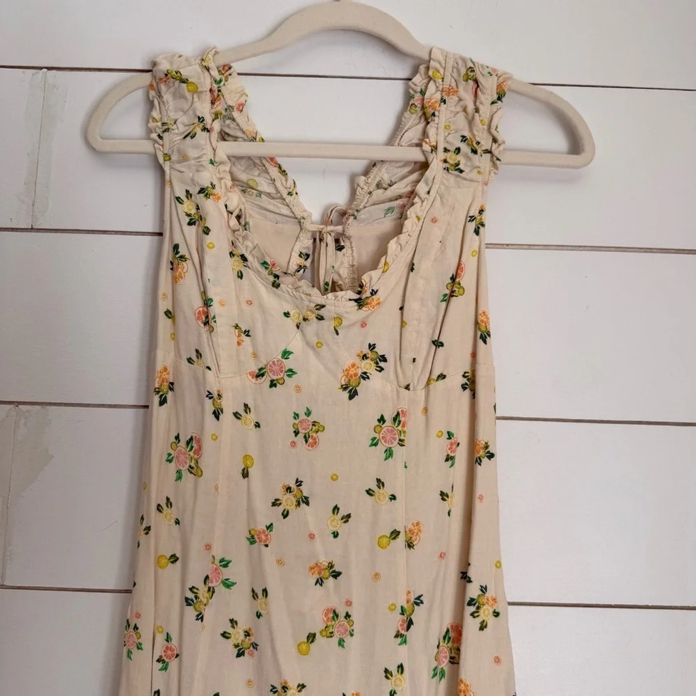 Free People Like a Lady Printed Minidress